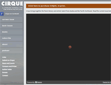Tablet Screenshot of cirquejournal.com